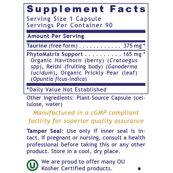 Premier Research Labs, Premier Taurine Blend, 90 Plant-Source Capsules