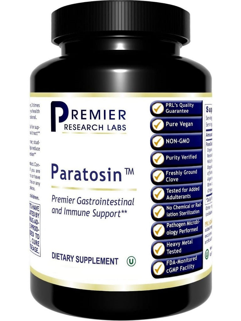 Premier Research Labs, Paratosin, 90 Plant-Source Capsules
