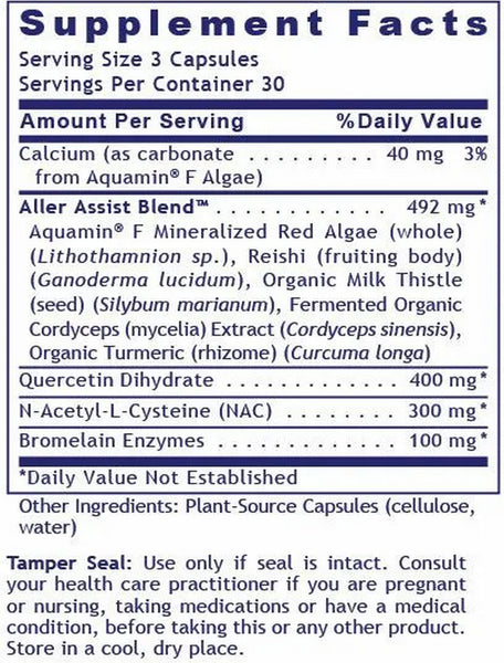 Premier Research Labs, AllerCaps, 90 Plant-Source Capsules