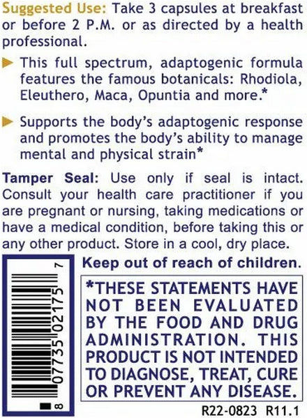 Premier Research Labs, Adaptogen-R3, 90 Vegatarian Capsules