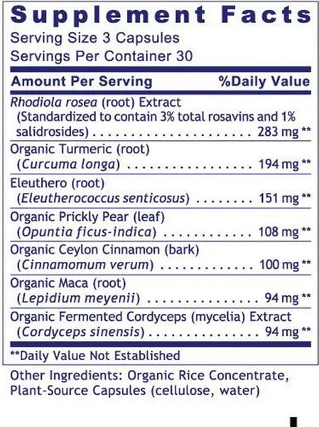 Premier Research Labs, Adaptogen-R3, 90 Vegatarian Capsules