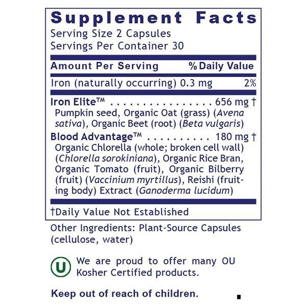 Premier Research Labs, ErythroPro, 60 Vegetarian Capsules