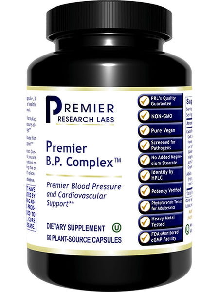 Premier Research Labs, Premier B.P. Complex, 60 Plant-Source Capsules