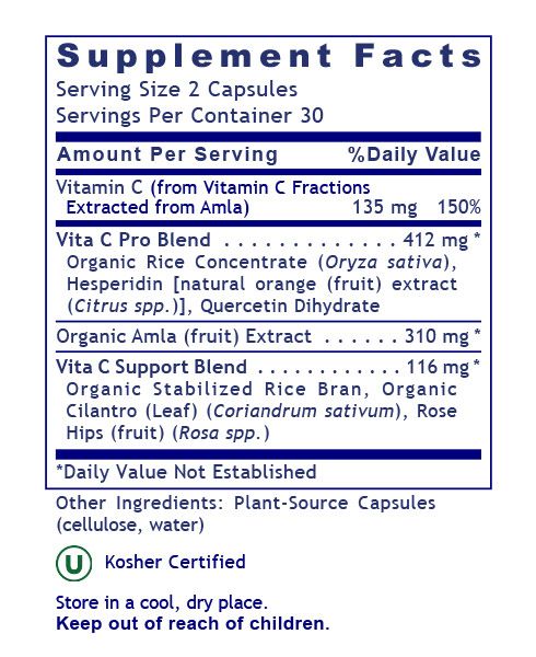 Premier Research Labs, Premier Plant Vitamin C, 60 Plant-Source Capsules