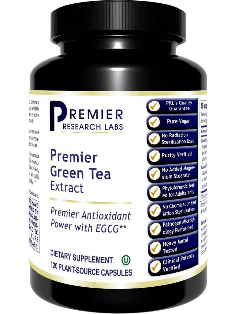 Premier Research Labs, Premier Green Tea Extract, 120 Plant-Source Capsules