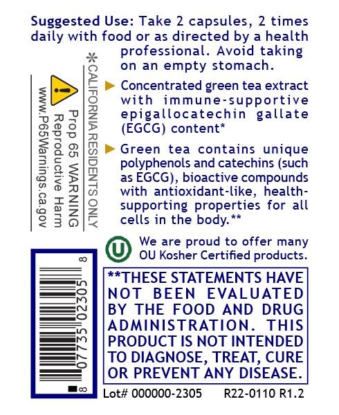 Premier Research Labs, Premier Green Tea Extract, 120 Plant-Source Capsules