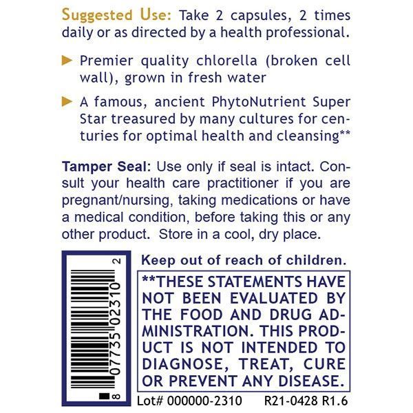 Premier Research Labs, Medi-Chlorella-FX, 120 Plant-Source Capsules