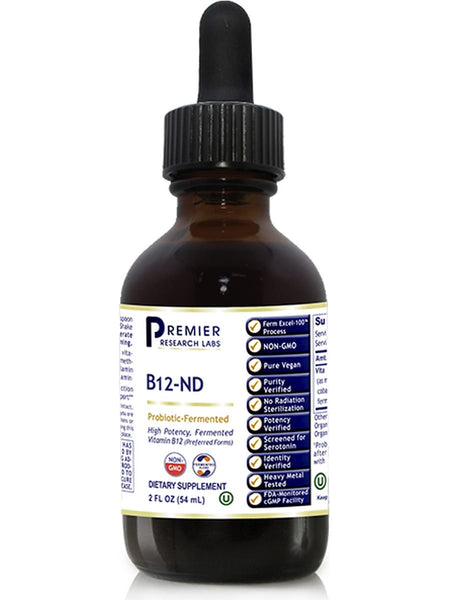 Premier Research Labs, B12-ND, 2 fl oz