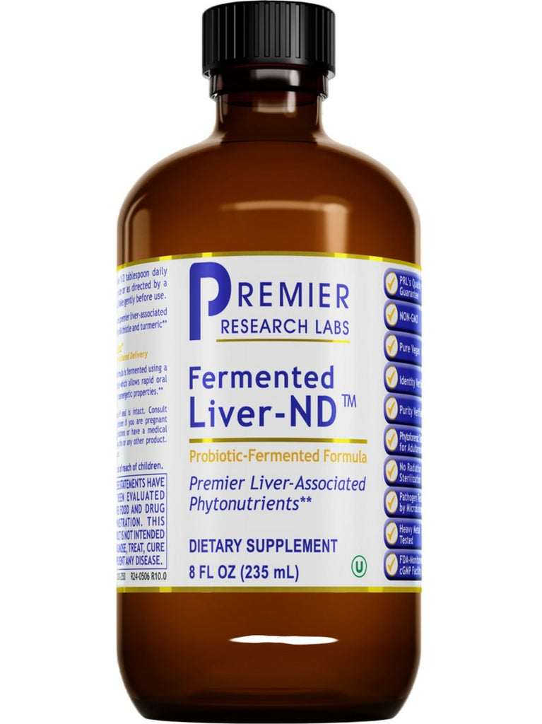 Premier Research Labs, Fermented Liver-ND, 8 fl oz