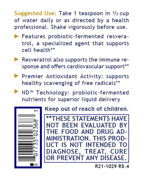 Premier Research Labs, Premier Resveratrol, 8 fl oz