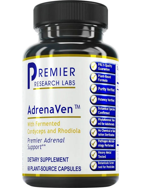 Premier Research Labs, AdrenaVen, 60 Vegetarian Capsules