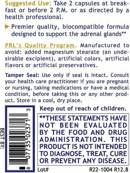 Premier Research Labs, AdrenaVen, 60 Vegetarian Capsules