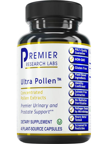 Premier Research Labs, UltraPollen, 45 Plant-Source Capsules