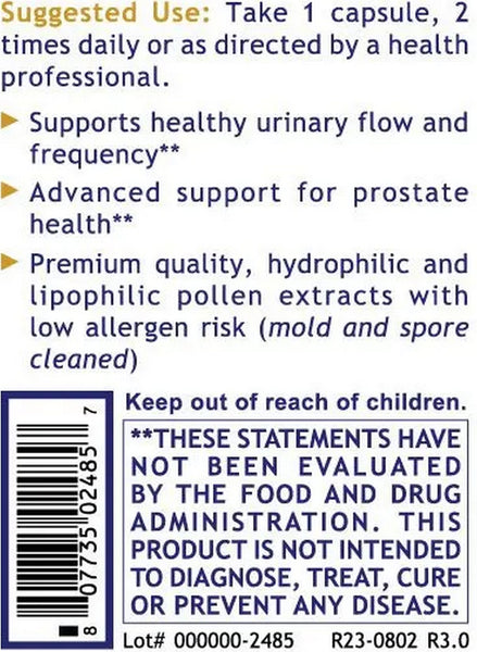 Premier Research Labs, UltraPollen, 45 Plant-Source Capsules