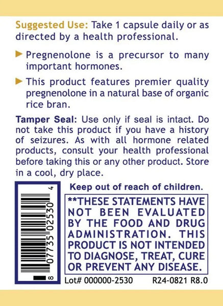 Premier Research Labs, Premier Pregnenolone, 60 Vegetarian Capsules