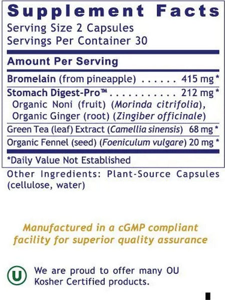Premier Research Labs, GastroVen, 60 Plant-Source Capsules