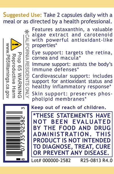 Premier Research Labs, Astaxanthin Complex, 60 Plant-Source Capsules