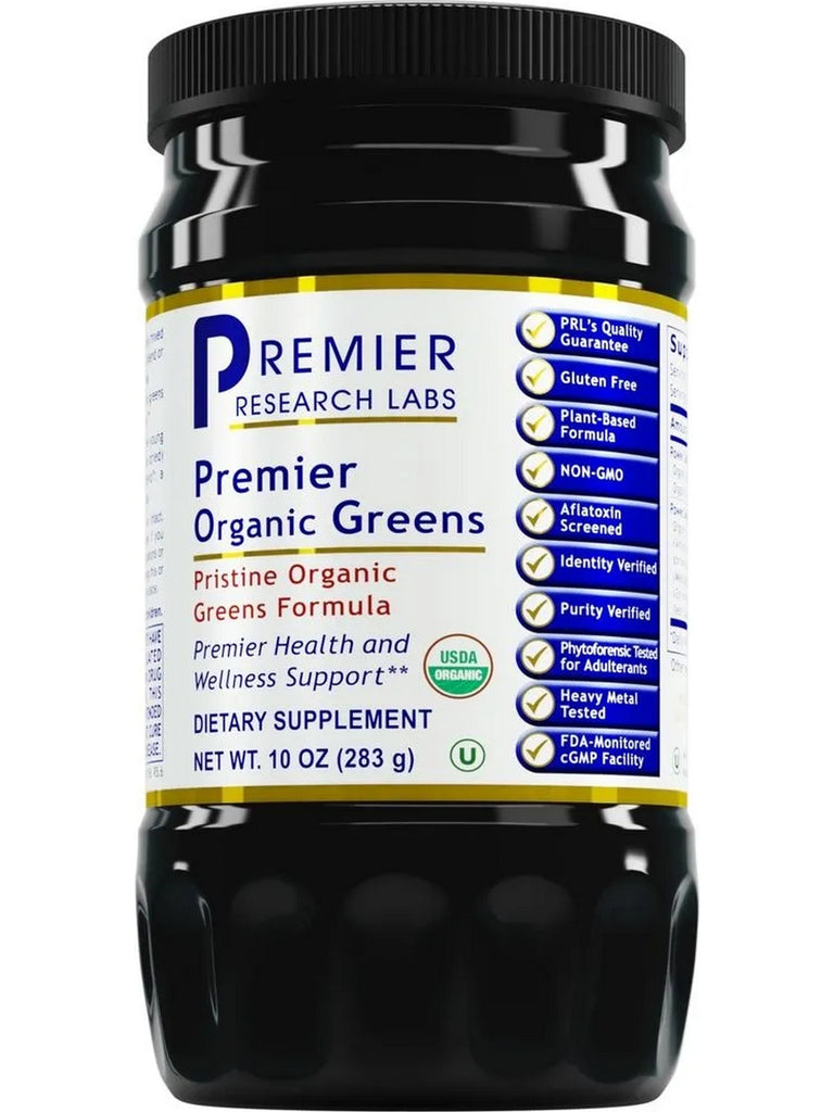 Premier Research Labs, Premier Organic Greens, 10 oz