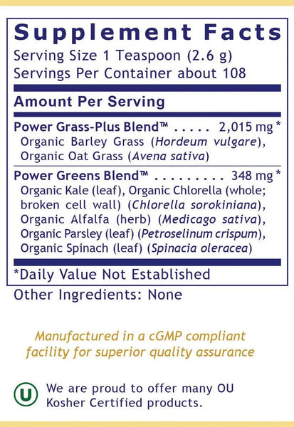 Premier Research Labs, Premier Organic Greens, 10 oz