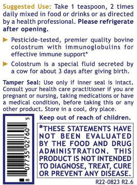 Premier Research Labs, Colostrum IgG, 5 oz