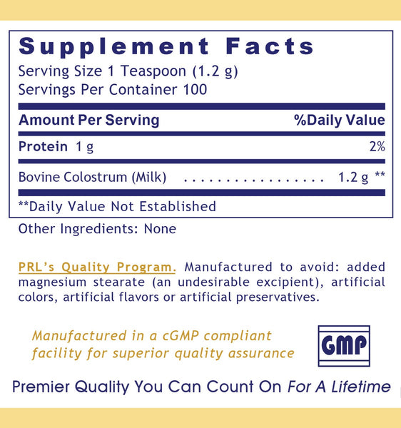Premier Research Labs, Colostrum IgG, 4 oz