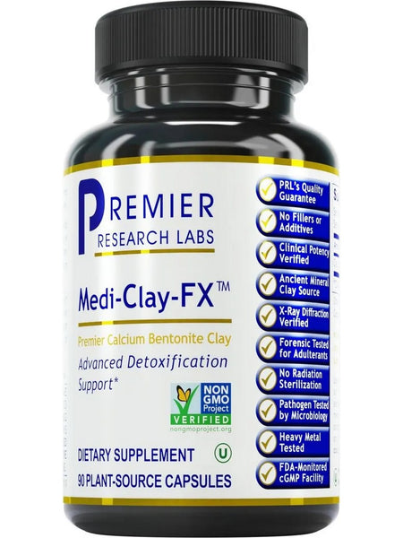 Premier Research Labs, Medi-Clay-FX, 90 Plant-Source Capsules