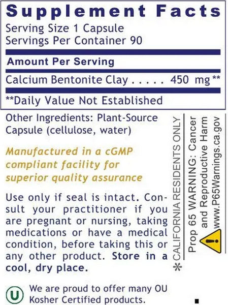 Premier Research Labs, Medi-Clay-FX, 90 Plant-Source Capsules
