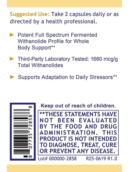 Premier Research Labs, Premier Ashwagandha, 120 Plant-Source Capsules