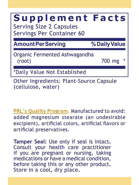 Premier Research Labs, Premier Ashwagandha, 120 Plant-Source Capsules