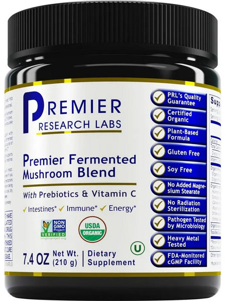 Premier Research Labs, Premier Fermented Mushroom Blend, 7.4 oz