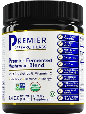 Premier Research Labs, Premier Fermented Mushroom Blend, 7.4 oz