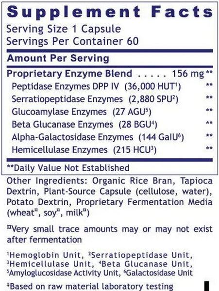 Premier Research Labs, Digestase-SP, 60 Plant-Source Capsules