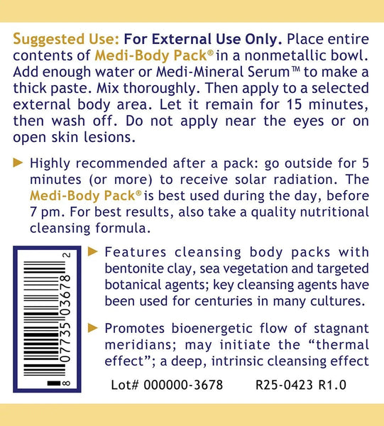 Premier Research Labs, Medi-Body Pack, 6 oz