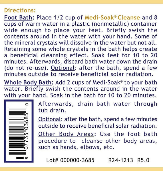 Premier Research Labs, Medi-Soak Cleanse, 2 lbs