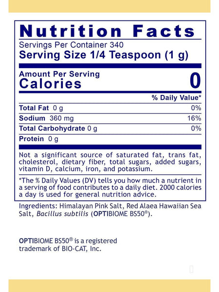 Premier Research Labs, Microbiome Salt, 12 oz