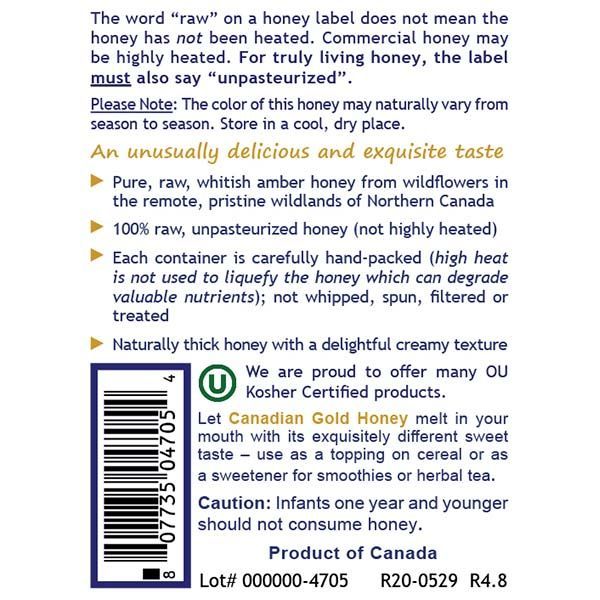 Premier Research Labs, Canadian Gold Honey, 1 lb