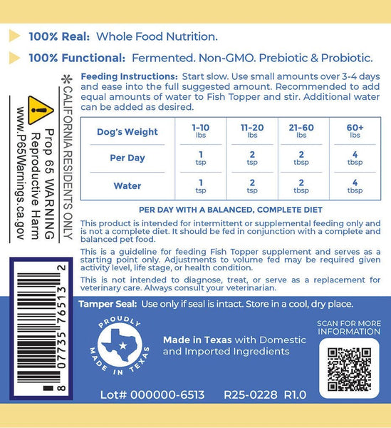 Premier Research Labs, Fish Topper, 16 oz