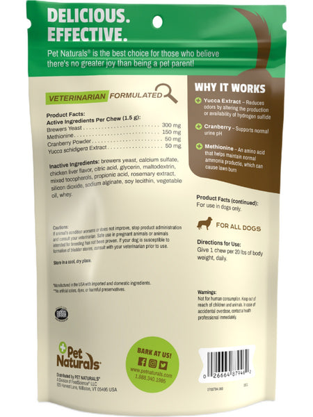 Pet Naturals, Lawn Aid, 60 chews