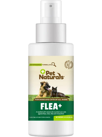 Pet Naturals, FLEA + TICK Repellent Spray, 8 oz