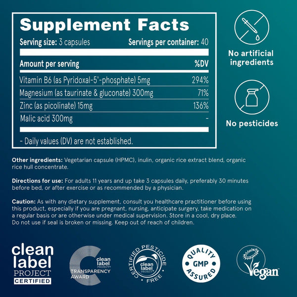 Puori, M3 - Magnesium Complex, 120 Capsules