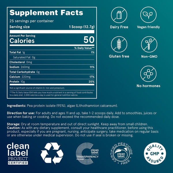 Puori, PB - Plant Protein Booster, 25 Servings (317 g)