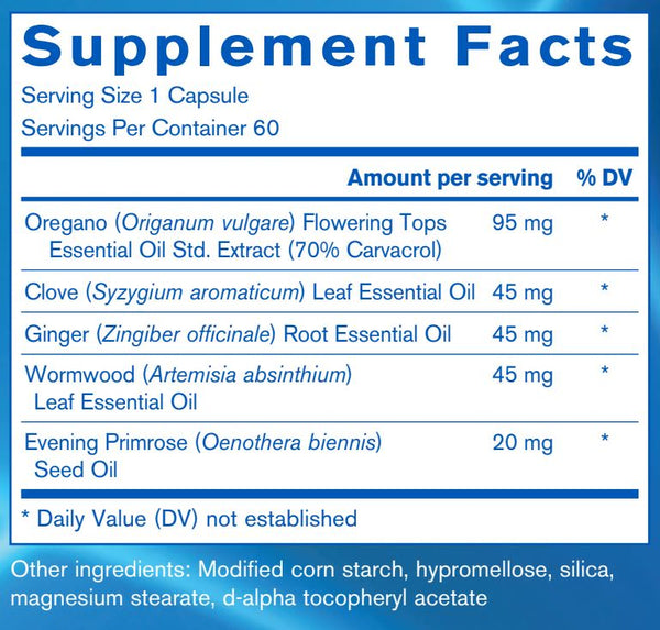 Pharmax, Intestibal Dietary Supplement, 60 Vegetable Capsules