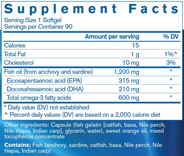 Pharmax, Ultra EPA/DHA, 90 Softgel Capsules