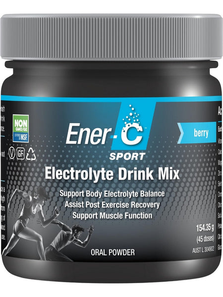 Ener-Life, Ener-C, Sport, Electrolyte Drink Mix, Berry, 154.35 g