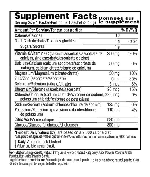 Ener-Life, Ener-IV+, Electrolyte Drink Mix+, Mixed Berry, 154.35 g
