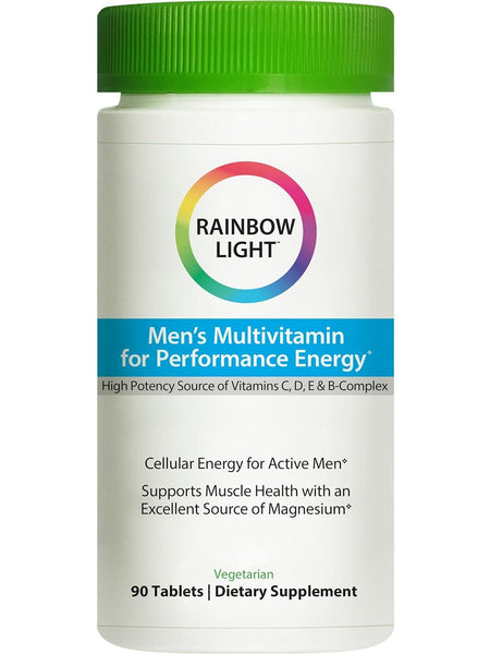 Rainbow Light, Men's Multivitamin for Performance Energy, 90 Tablets