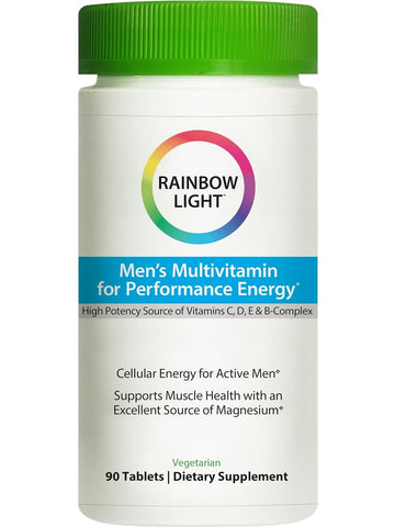 Rainbow Light, Men's Multivitamin for Performance Energy, 90 Tablets