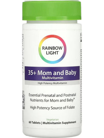 Rainbow Light, 35+ Mom and Baby Multivitamin, 60 Tablets