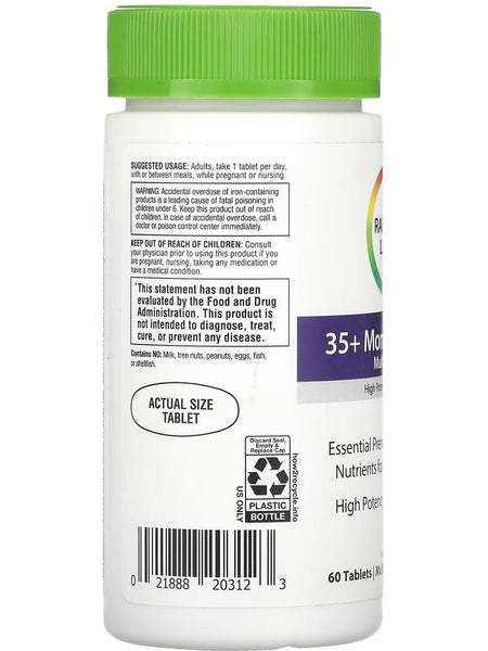 Rainbow Light, 35+ Mom and Baby Multivitamin, 60 Tablets