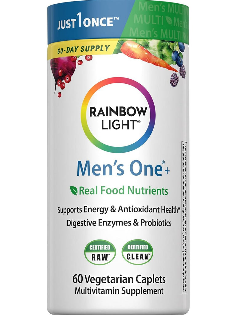 Rainbow Light, Men's One +, 60 Vegetarian Caplets